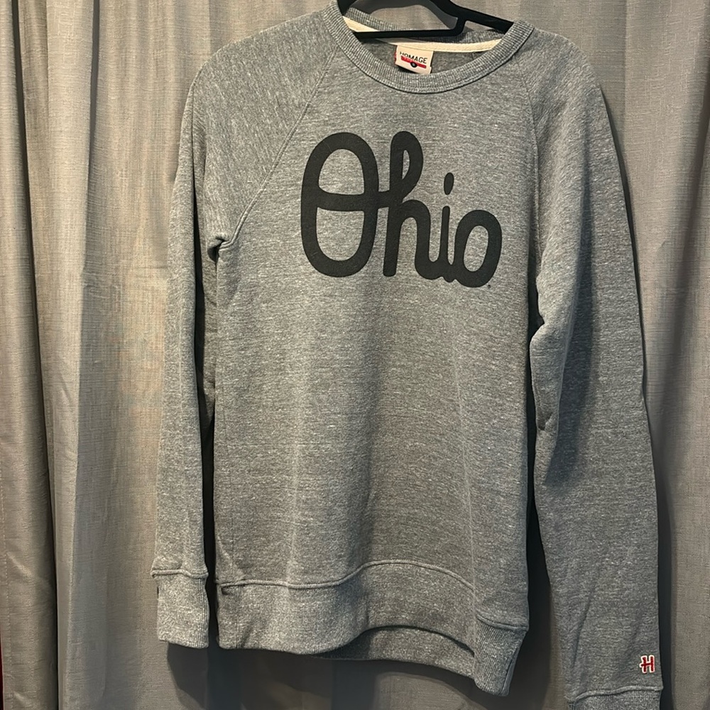 Homage “Ohio” crew neck sweatshirt. Unisex size small.